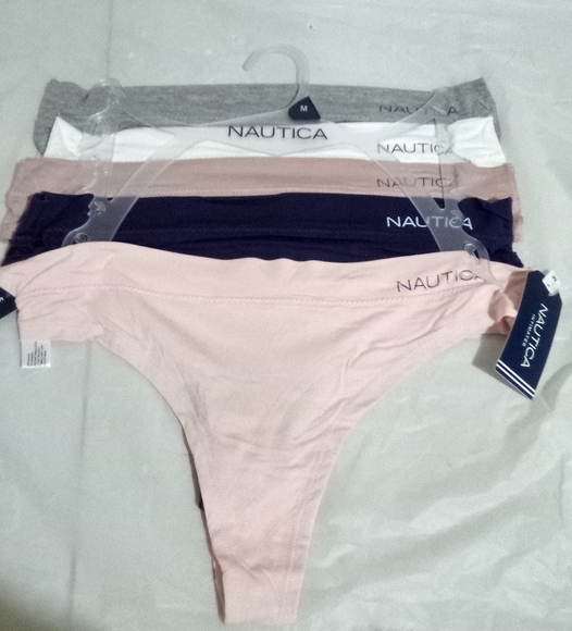 Nautica Women's Underwear Set in Pink, Navy, Gray, and White - Picture 1 of 2